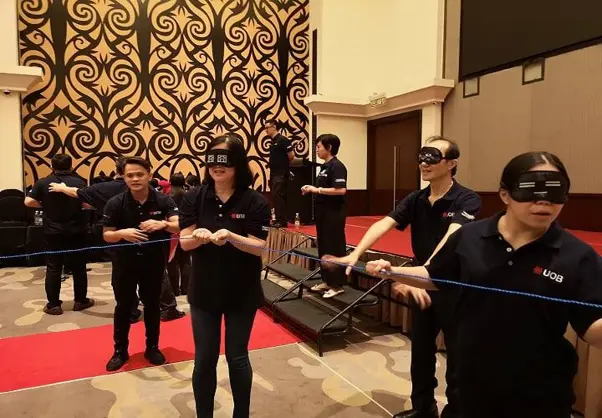 Blind Square Team Building Bali